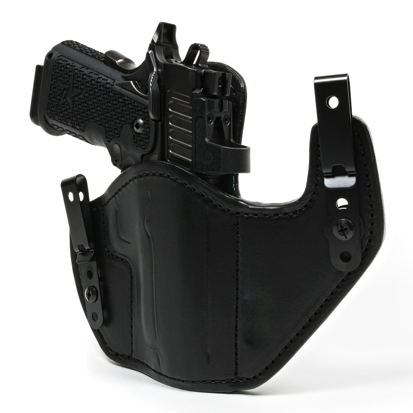 Staccato P inside the waistband leather holster