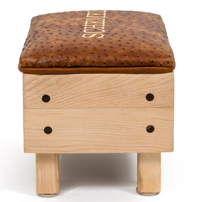 Leather Topped Children's Step Stool