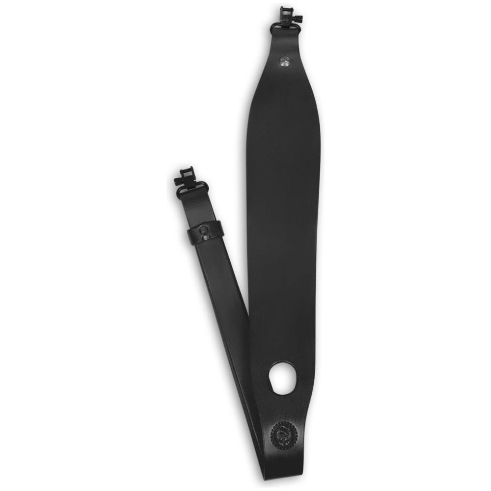 Black Leather Rifle Sling