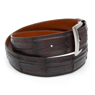 Real Brown Alligator Belt