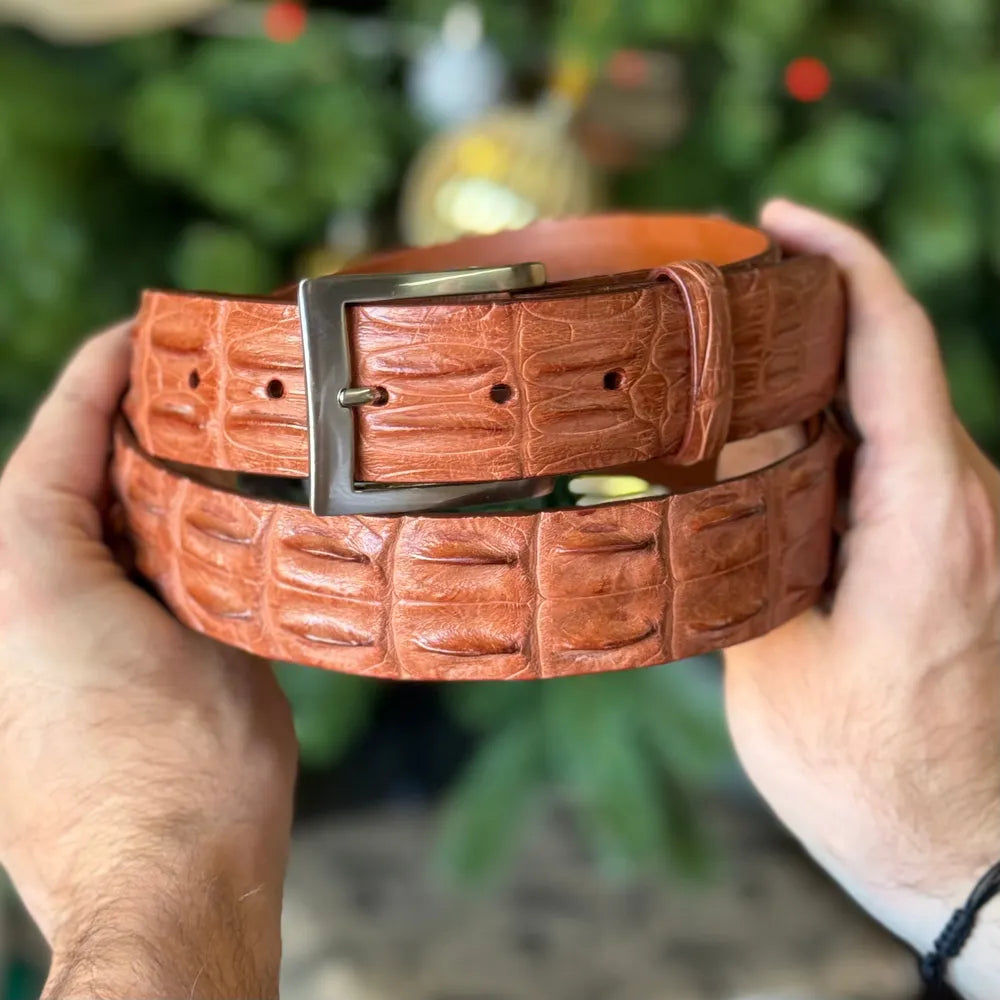 Hornback alligator belts best sale