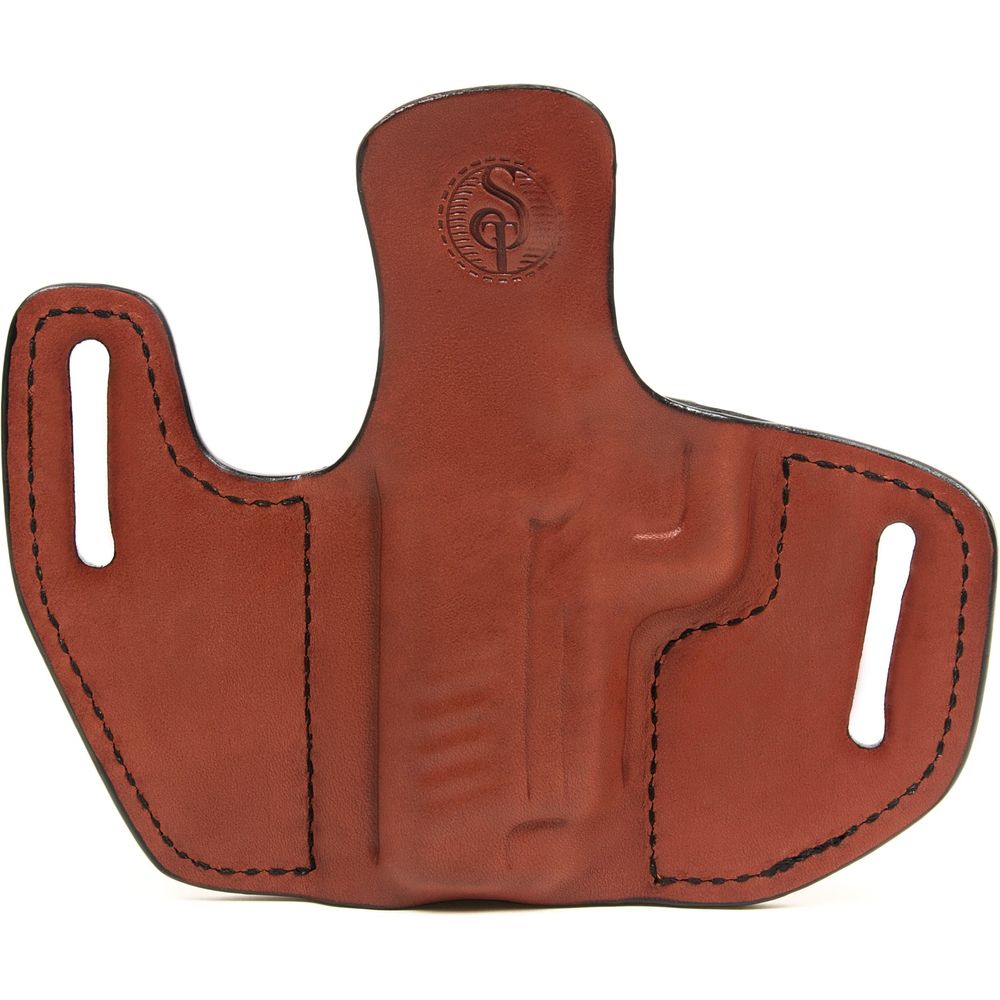 Custom leather holster for tactical lights and red dot sight optics –  Southern Trapper