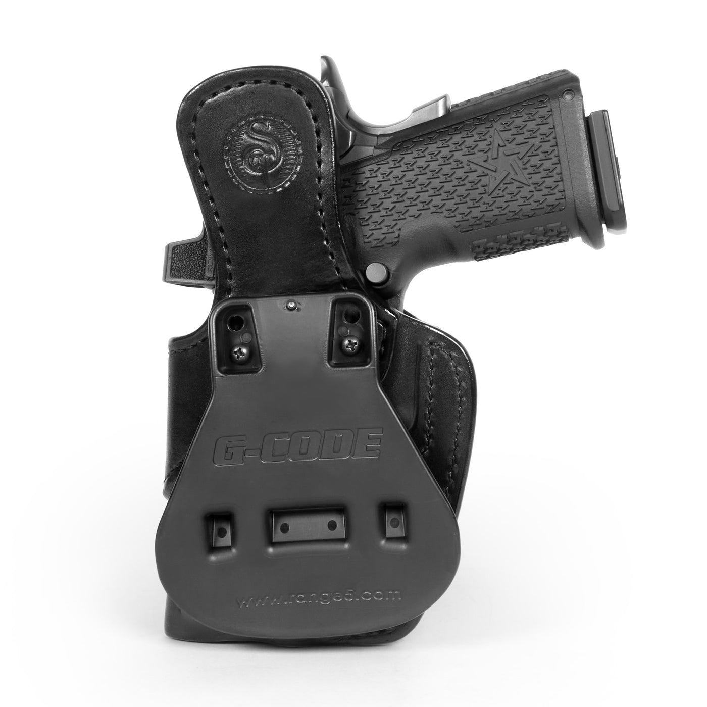 Staccato C2 real leather paddle holster