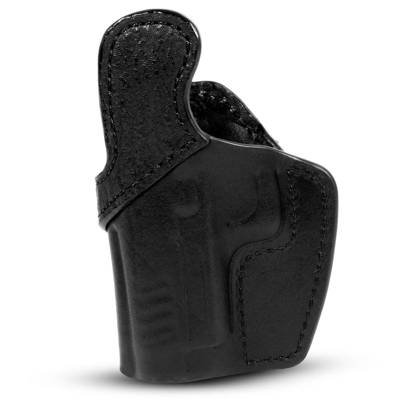 Black Leather Concealed Holster