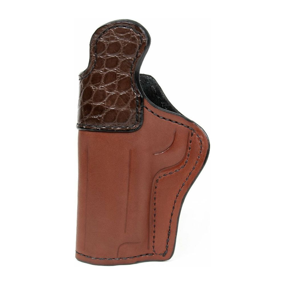 Custom leather holster for tactical lights and red dot sight optics –  Southern Trapper